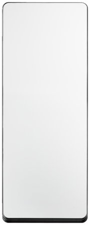 Rechteckiger Spiegel mit abgerundeten Ecken, ca. 60x160 cm, Frontalansicht