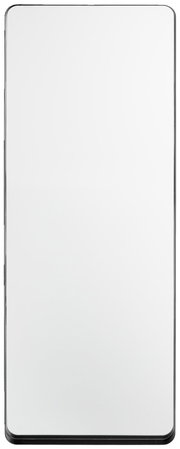 Rechteckiger Spiegel mit abgerundeten Ecken, ca. 60x160 cm, Frontalansicht