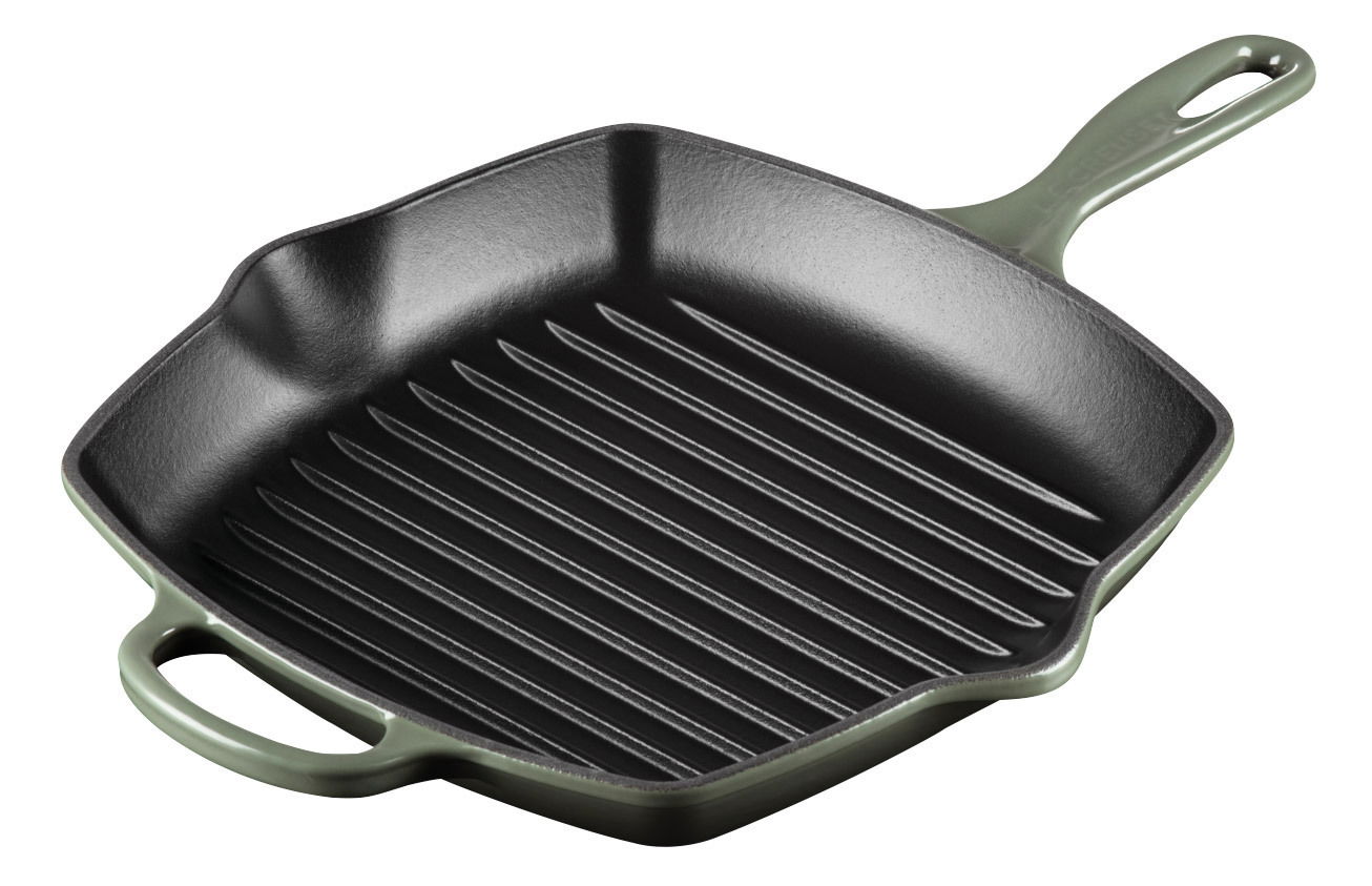LE CREUSET Grillpfanne 26 cm Thyme SIGNATURE LE CREUSET Grillpfanne 26 cm Thyme SIGNATURE
