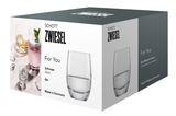Verpackung eines 4er Sets Schnapsgläser von Schott Zwiesel, Vorderansicht