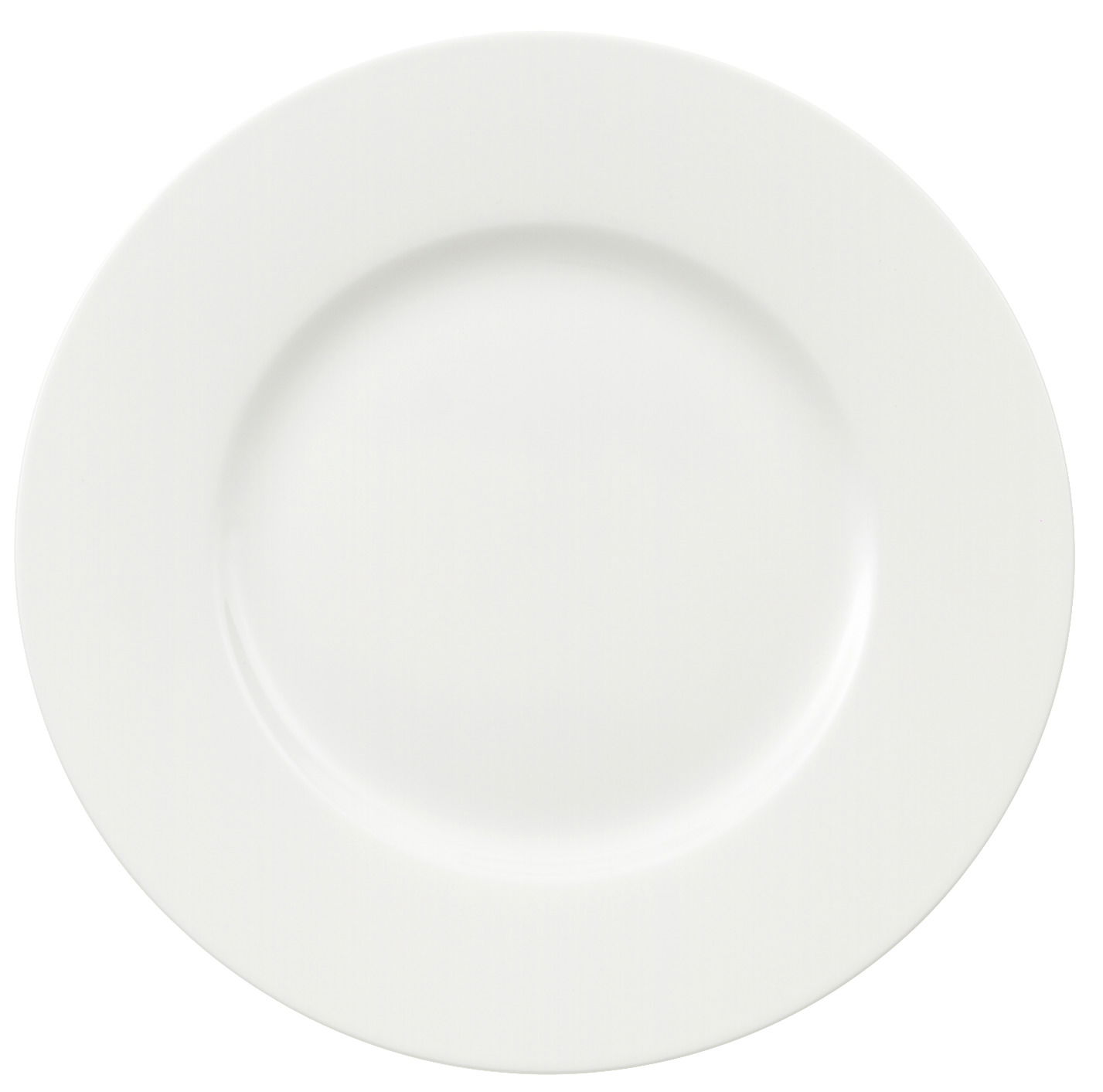 Weißer Frühstücksteller 22cm, Draufsicht