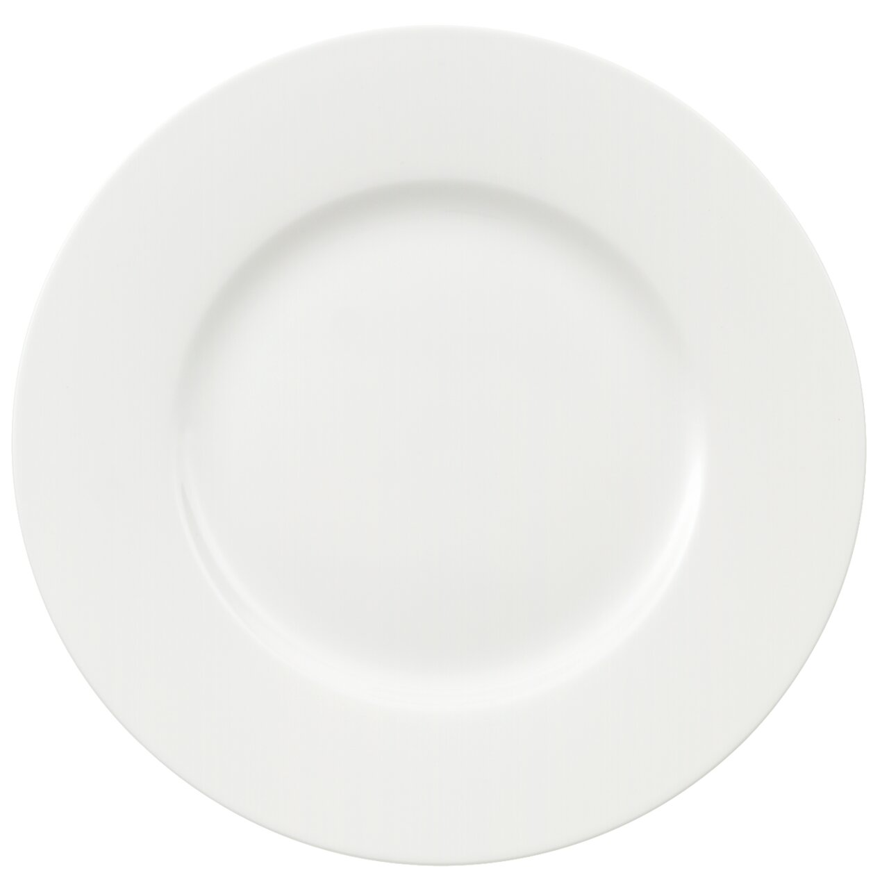 Weißer Frühstücksteller 22cm, Draufsicht