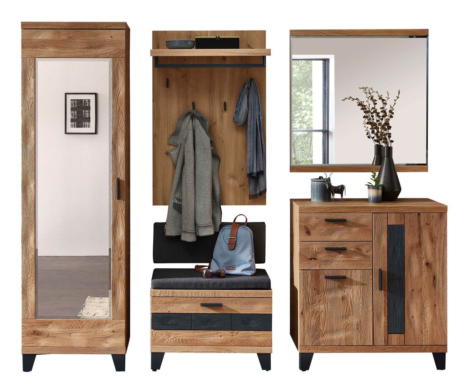 Linea Natura Garderobenkombination-Set PERSIKO Linea Natura Garderobenkombination-Set PERSIKO