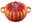 LE CREUSET Kürbis-Bräter 24 cm Ofenrot HALLOWEEN