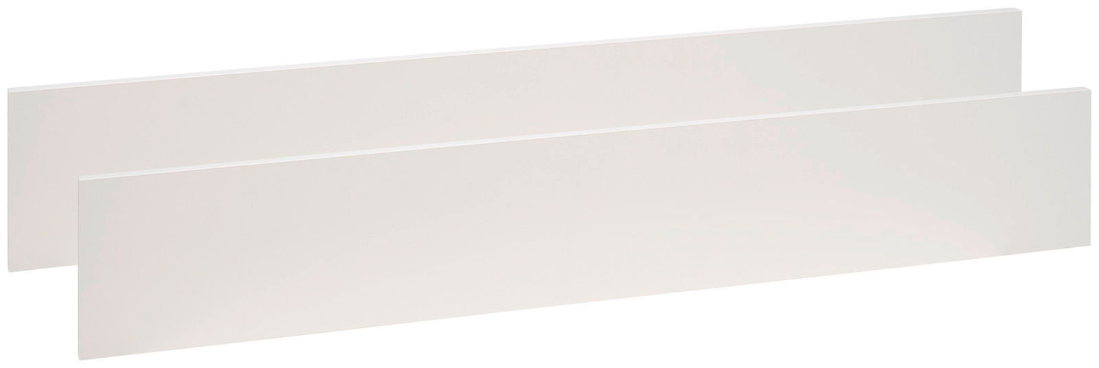 Zwei weiße Umbauseiten aus seitlicher Perspektive