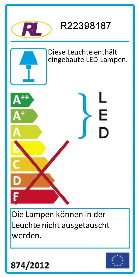 Reality Leuchten LED-klemlamp VIPER 