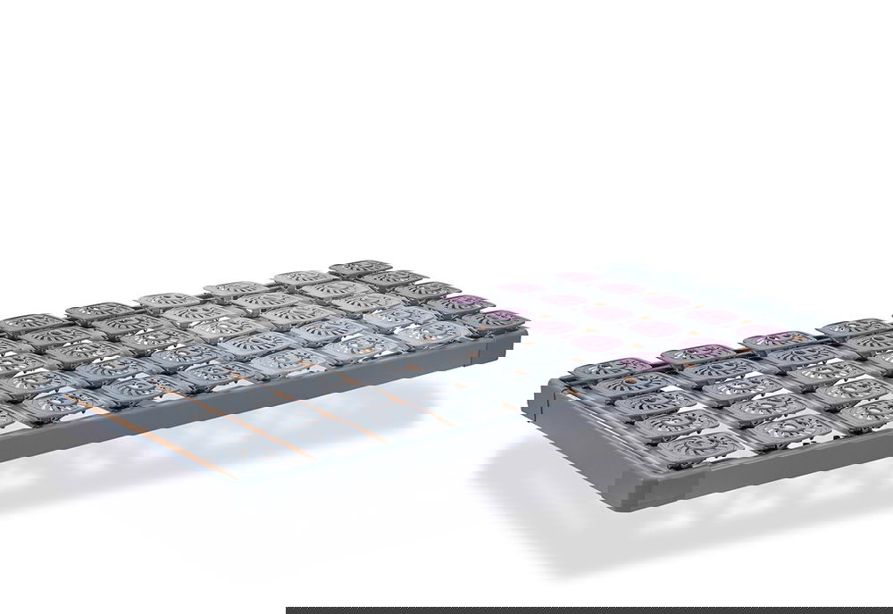 Innovativer Lattenrost mit flexiblen, individuell anpassbaren Stützelementen