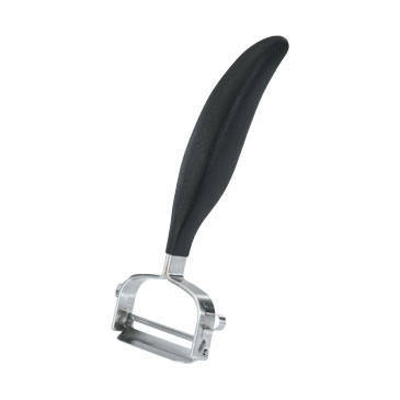 Sparschäler Universale mit ergonomischem Griff, seitliche Perspektive