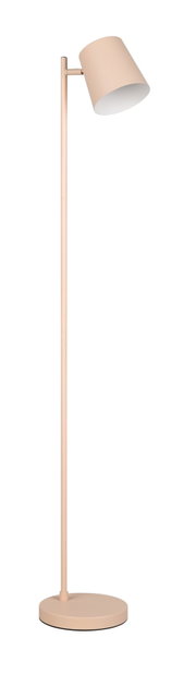 Accu-staande lamp in beige, zijaanzicht