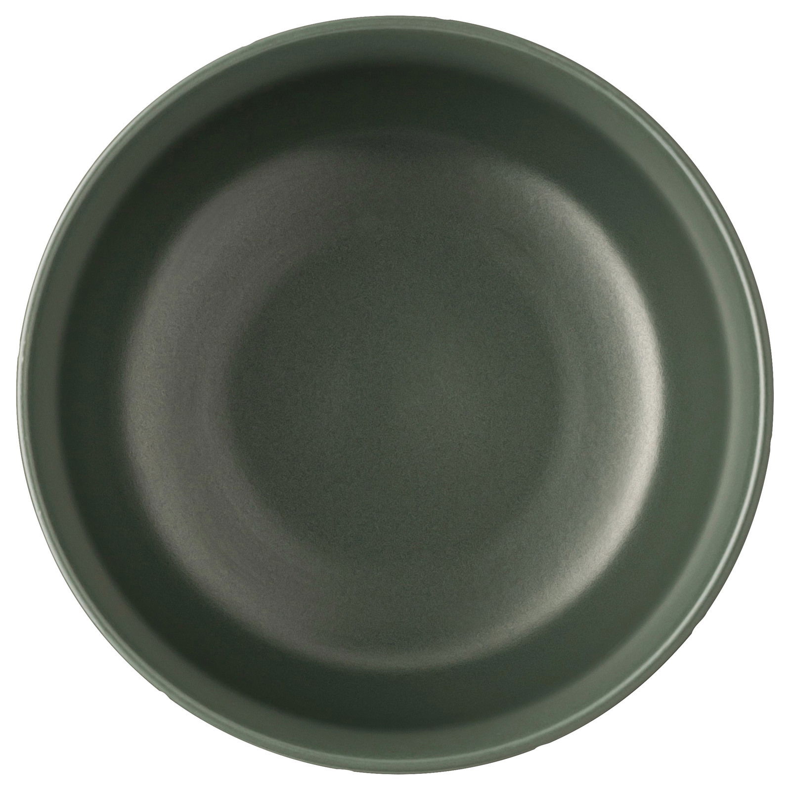 Draufsicht auf eine dunkelgraue Müslischale mit einem Durchmesser von 13 cm.