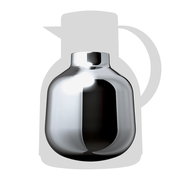 Isolierkanne SAMBA 1L in rosa, Vorderansicht