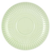 Kleine Kombi-Untertasse 12 cm in hellem Grün, Draufsicht
