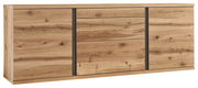 Holz-Sideboard mit natürlicher Maserung, Frontansicht