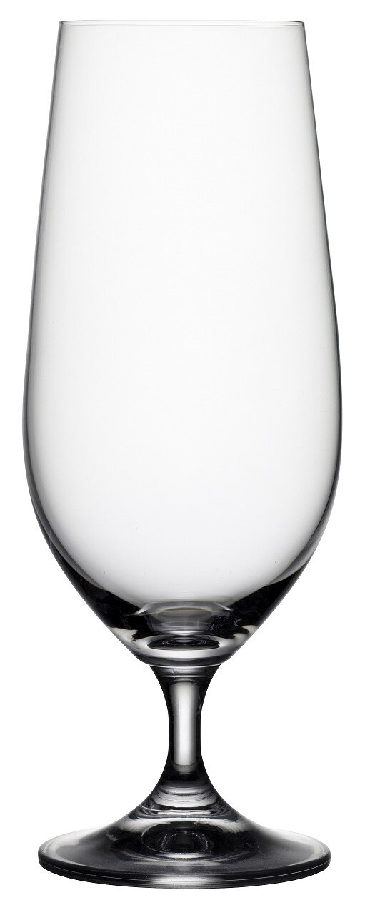 BOHEMIA Cristal Bierglas LUCCA Biertulpe 380 ml Lucca, Seitenansicht