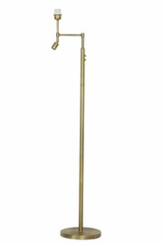 Staande lamp MONTANA in goudkleur, zijaanzicht