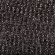 Nahaufnahme eines dunkelgrauen, strukturierten Stoffes, verwendet für ein Boxbett