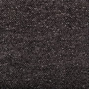 Nahaufnahme eines dunkelgrauen, strukturierten Stoffes, verwendet für ein Boxbett