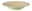 Suppenteller 22,5cm in sandbeige mit geriffeltem Design, seitliche Perspektive