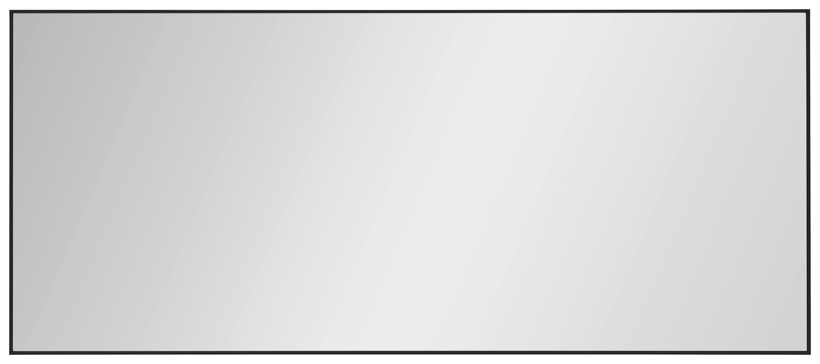 Großer rechteckiger Wandspiegel in Frontalansicht