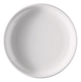 Weißer Frühstücksteller, 20 cm, Draufsicht