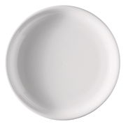 Weißer Frühstücksteller, 20 cm, Draufsicht