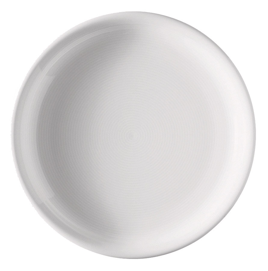 Thomas Frühstücksteller TREND WEISS Weißer Frühstücksteller, 20 cm, Draufsicht