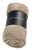 Beige Tom Tailor Plaid T-STRUCTURE, zusammengerollt, aus seitlicher Perspektive fotografiert