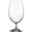 Klares Wasserglas Daily 370ml, frontal fotografiert, mit elegantem Stiel und breitem Kelch.