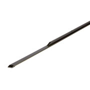 Moderne Pendelleuchte PURE Surface in seitlicher Perspektive, schlankes und minimalistisches Design mit schwarzem Finish.
