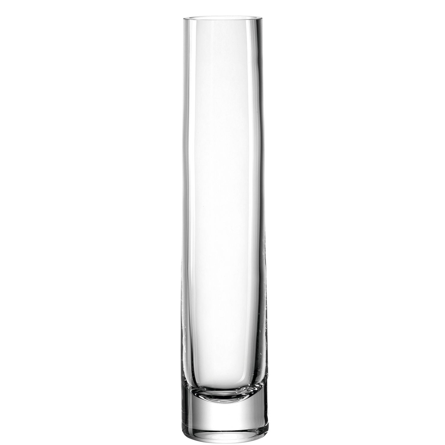 Leonardo Solifleurvase 30cm NOVARA Klare Solifleurvase Novara 30cm, zylindrische Form, seitliche Ansicht