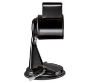 Schwarze Trommelreibe CLASSIC, Seitenansicht, mit Kurbel und stabilem Standfuß.