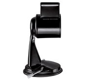 Schwarze Trommelreibe CLASSIC, Seitenansicht, mit Kurbel und stabilem Standfuß.