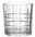 Klares Whiskyglas SPIRITII 360 ml mit facettiertem Design, frontal fotografiert.