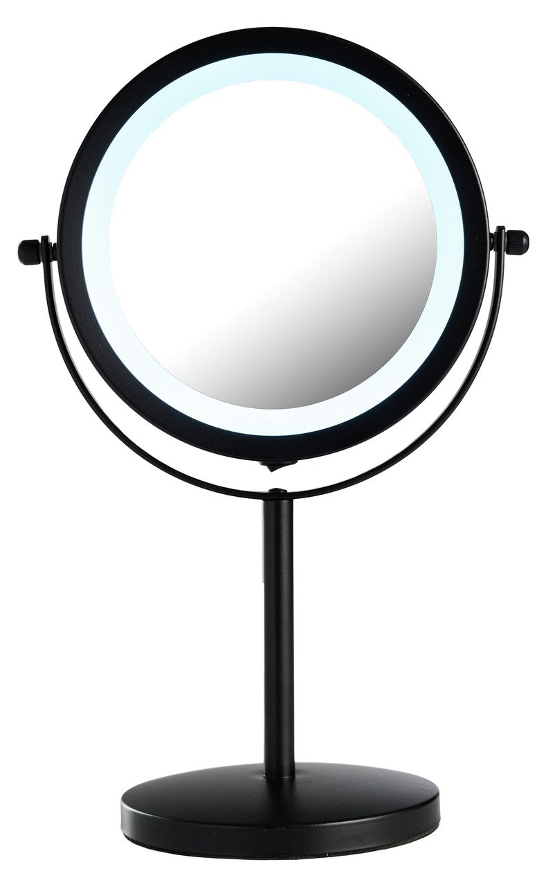 Kaufe Reise-Make-up-Spiegel mit 8 LEDs, 2-facher Vergrößerung