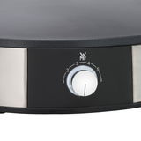 Nahaufnahme der WMF LONO Creperie mit Temperaturregler in Frontalansicht.