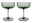 Like by Villeroy & Boch Sekt-/Dessertschale 2-tlg. LIKE SAGE Zwei elegante, grüne Sekt- oder Dessertschalen aus Glas, frontal nebeneinander stehend.