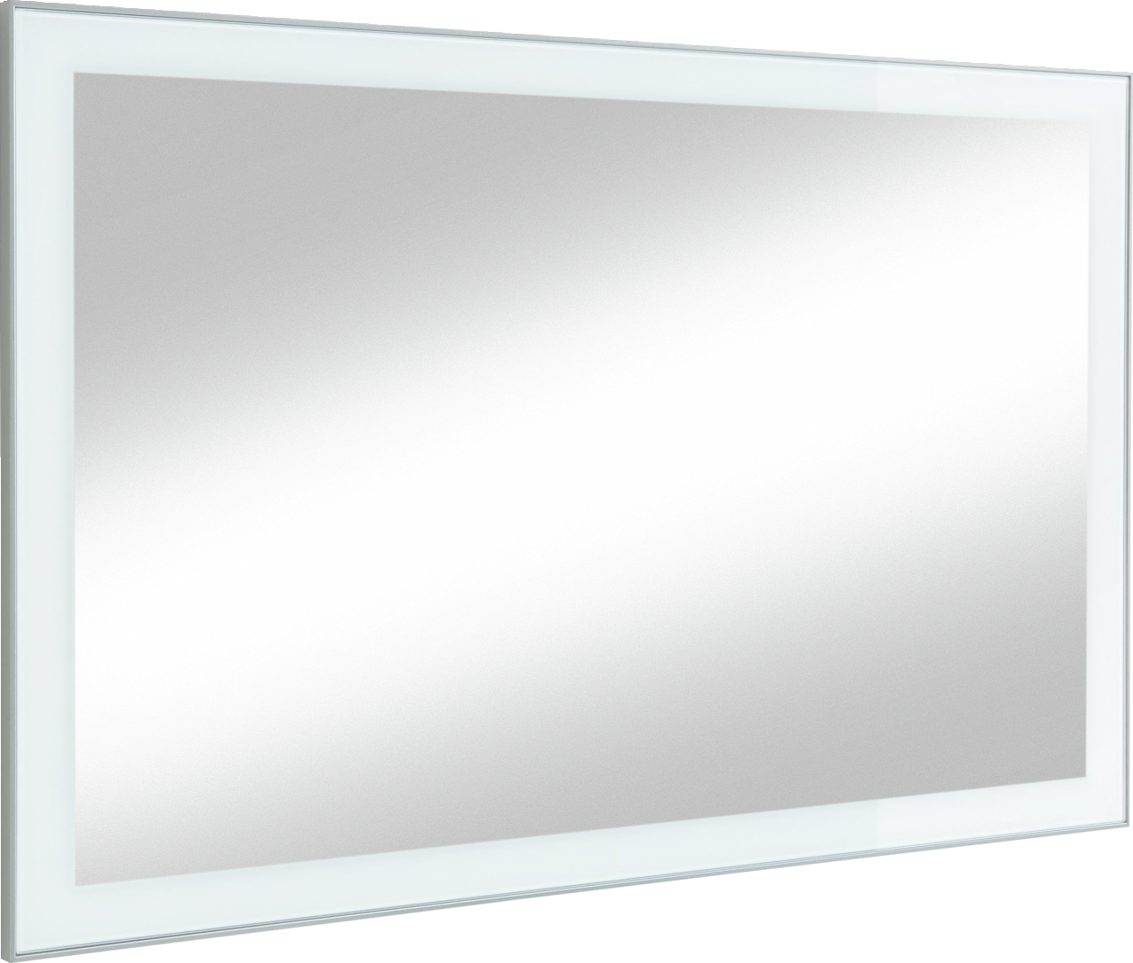VOSS Spiegel SANTINA Rechteckiger Spiegel mit schmalem Rahmen, seitliche Perspektive