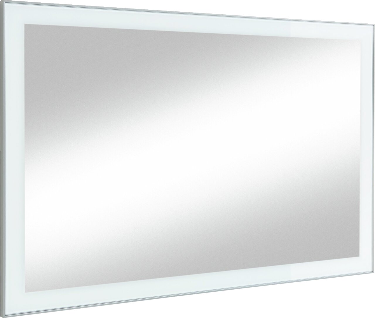 VOSS Spiegel SANTINA Rechteckiger Spiegel mit schmalem Rahmen, seitliche Perspektive