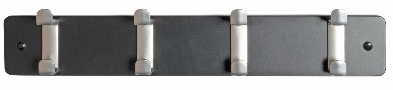 Garderobenleiste mit vier Haken, Ansicht von vorne