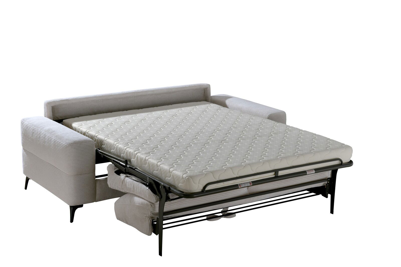 Z2 Schlafsofa KAMILA Funktionssofa KAMILA in ausgeklappter Schlafposition, seitliche Perspektive