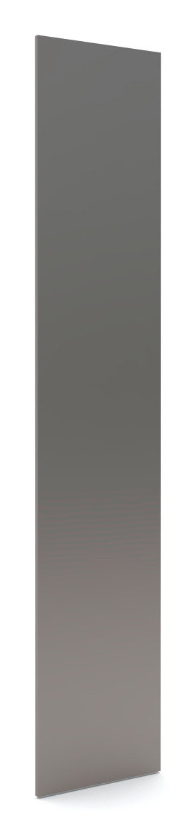 Spiegeltür in seitlicher Perspektive, 202x45 cm, modernes Design