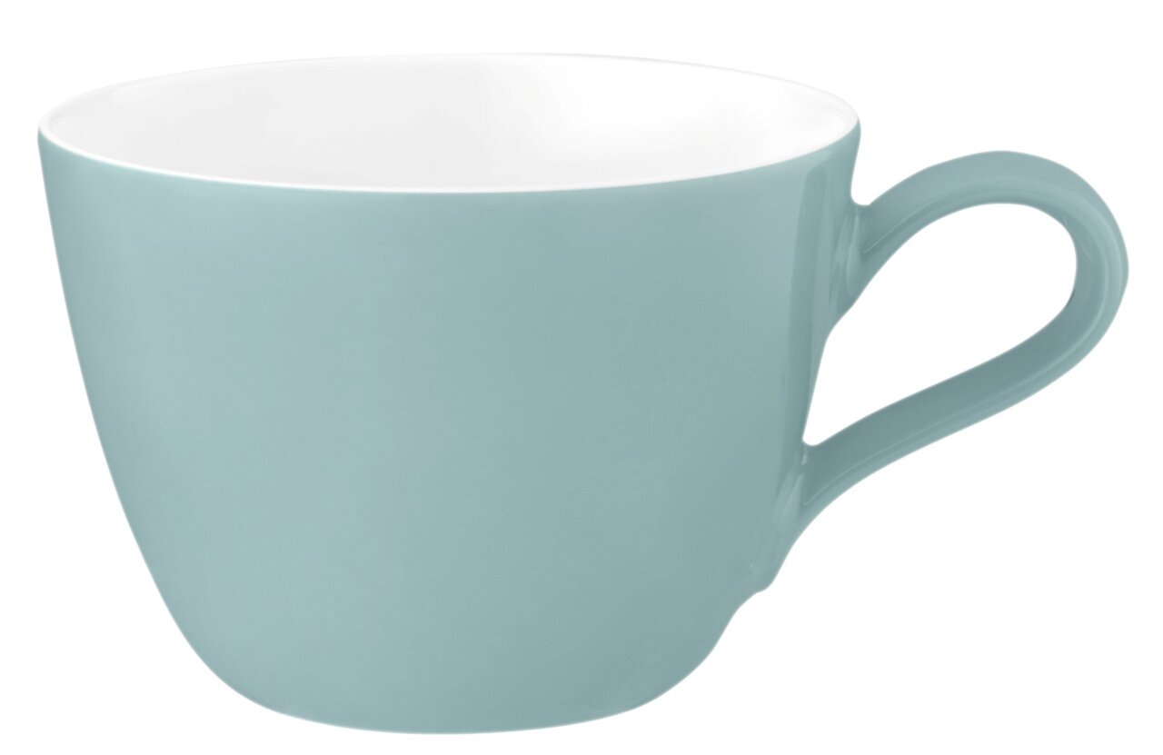 Seltmann Weiden Kaffeetasse Fashion Kaffeetasse 0,24l in grünem Chic, seitliche Ansicht