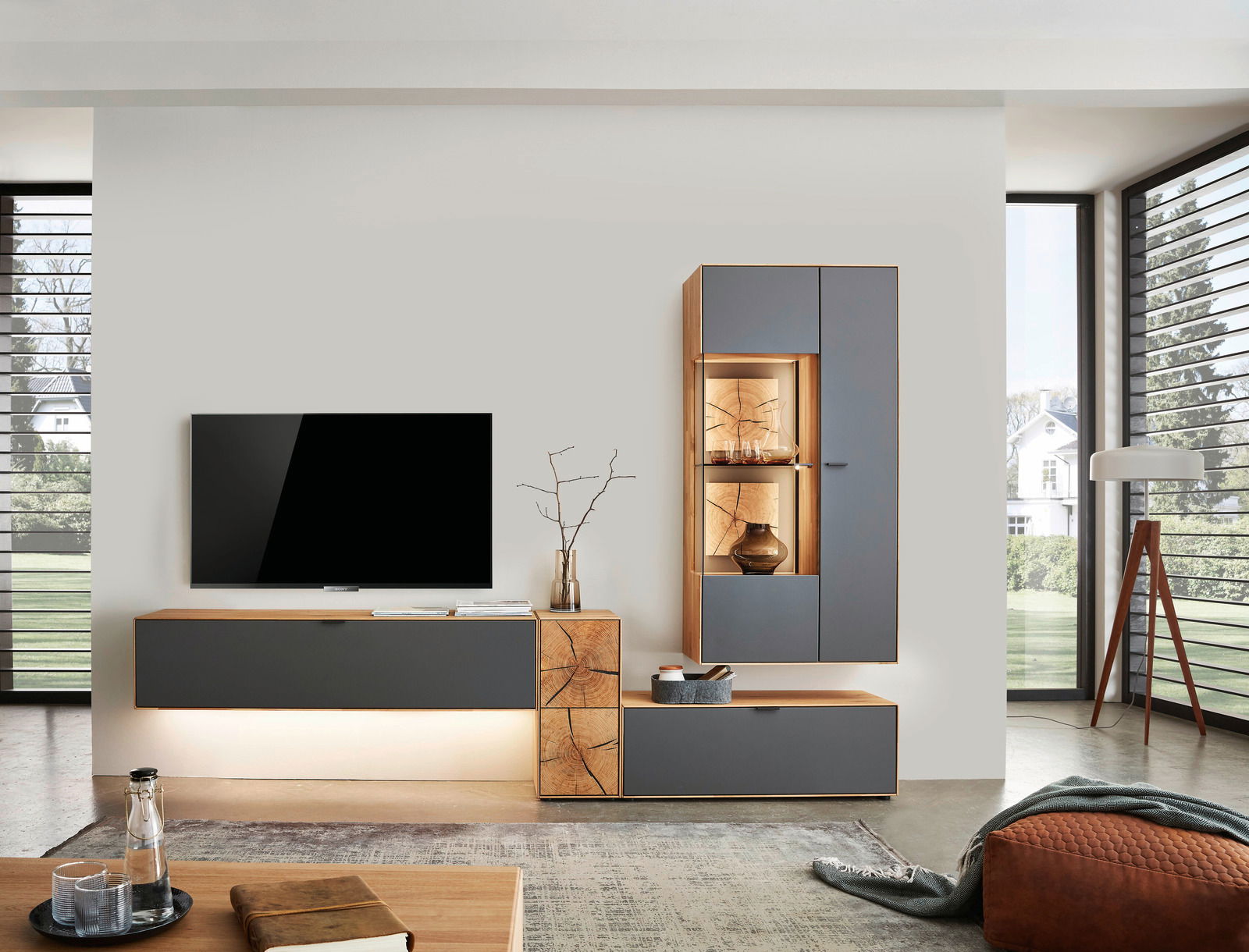 Wöstmann Markenmöbel Wandkombination WM 2410 Wöstmann Markenmöbel Wandkombination WM 2410