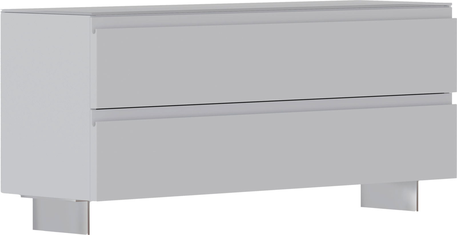 Moderano Garderobenbank LECCO Garderobenbank LECCO in moderner, minimalistischer Optik, seitliche Perspektive