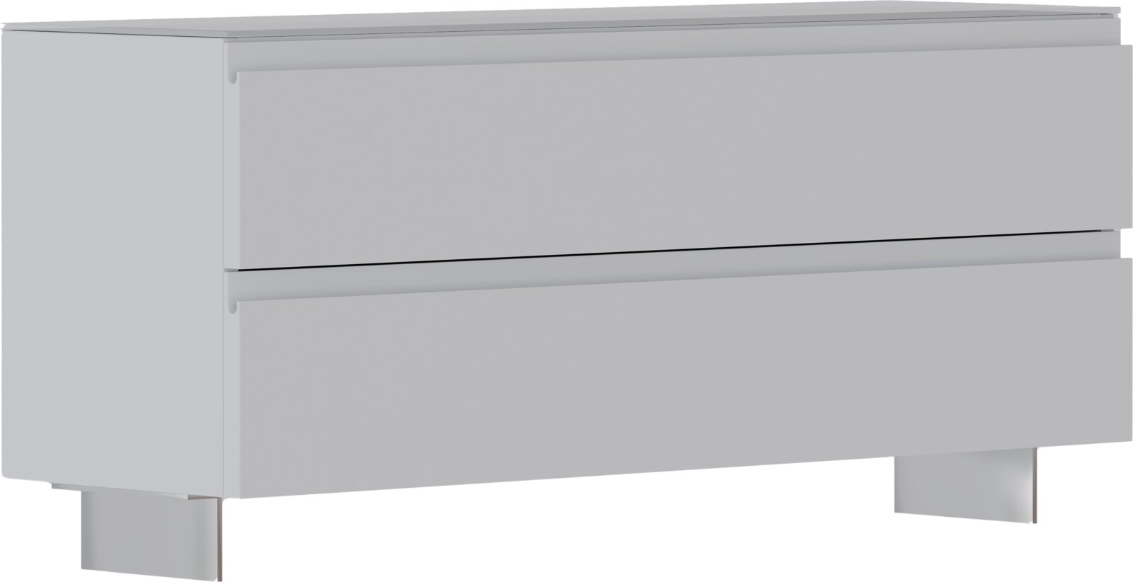 Moderano Garderobenbank LECCO Garderobenbank LECCO in moderner, minimalistischer Optik, seitliche Perspektive