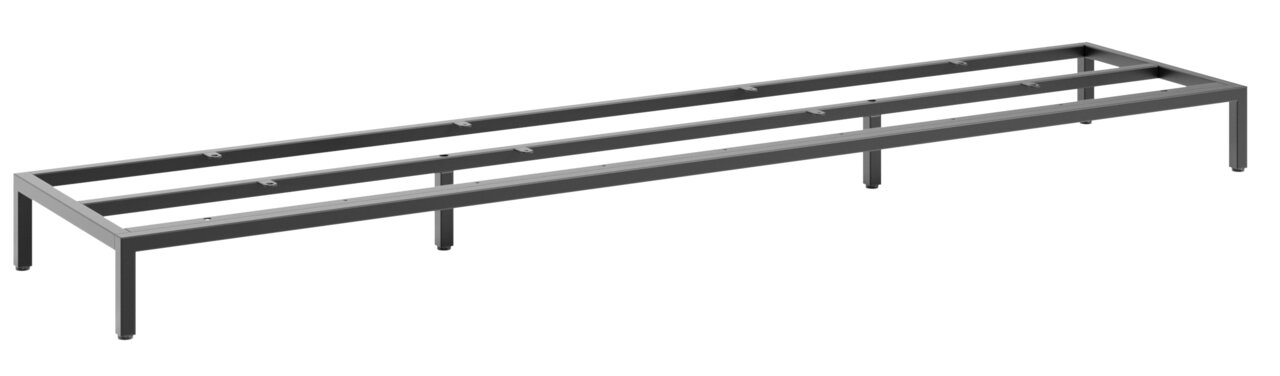 Novel Metalen frame 180 cm STYLE Metalen frame van 180 cm in zijaanzicht