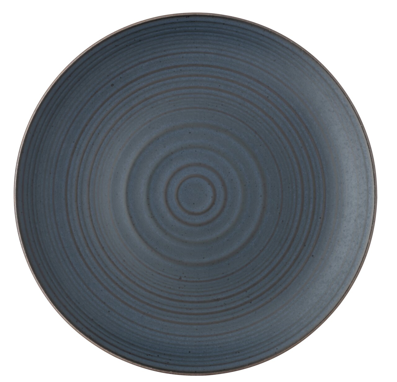 Thomas Ontbijtbord NATURE Blauw ontbijtbord met concentrische cirkels, bovenaanzicht