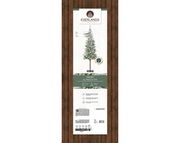 Künstlicher Weihnachtsbaum 'Snowy Alpbach Tanne' in voller Höhe, mit Schnee bedeckt, aufrecht stehend, frontal abgebildet.