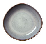 Obstschale Lave 470ml beige, Draufsicht, mit natürlicher Glasur und organischer Form