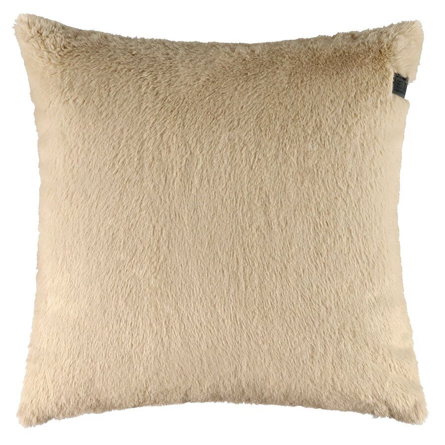Schöner Wohnen Kissenhülle 45x45cm CHIC Beige Kissenhülle 45x45cm aus weichem, flauschigem Material, Vorderansicht